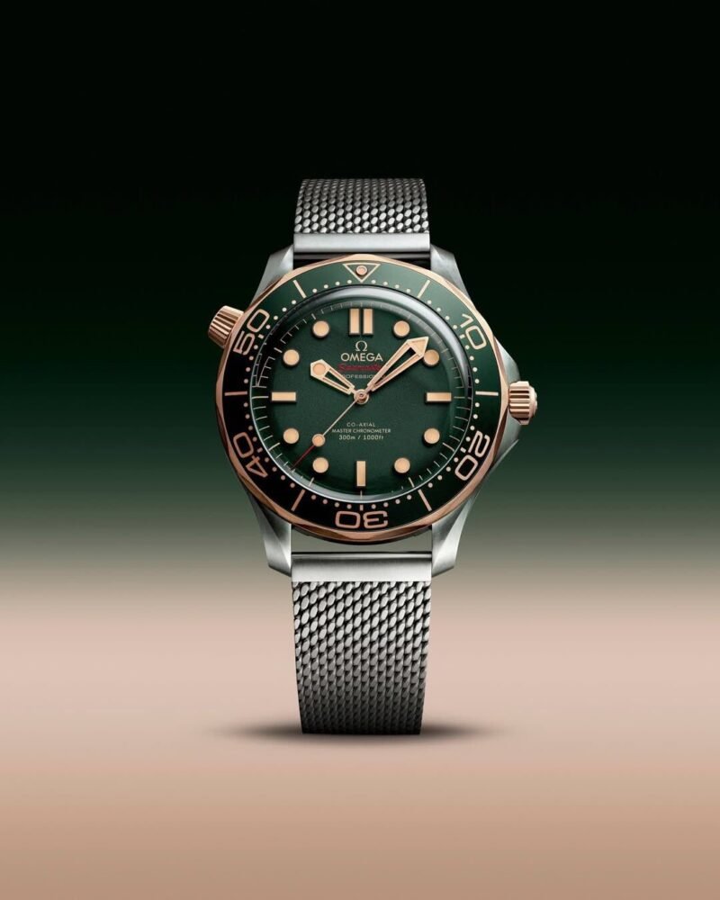 Omega Jeams Bond green