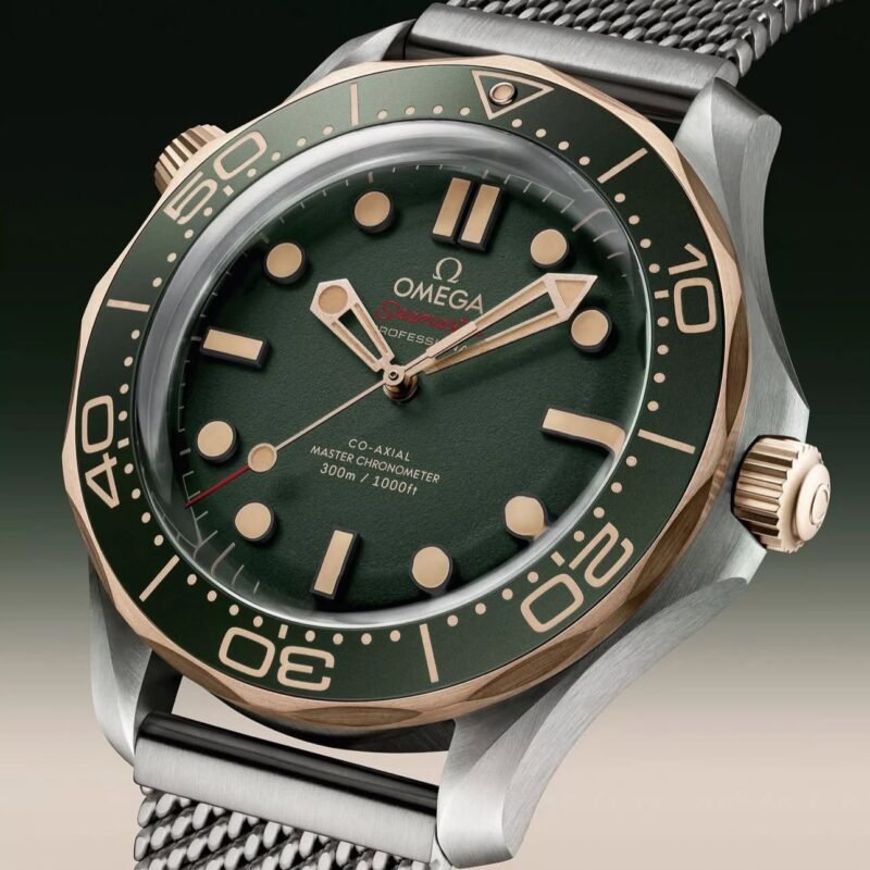 Omega Jeams Bond green