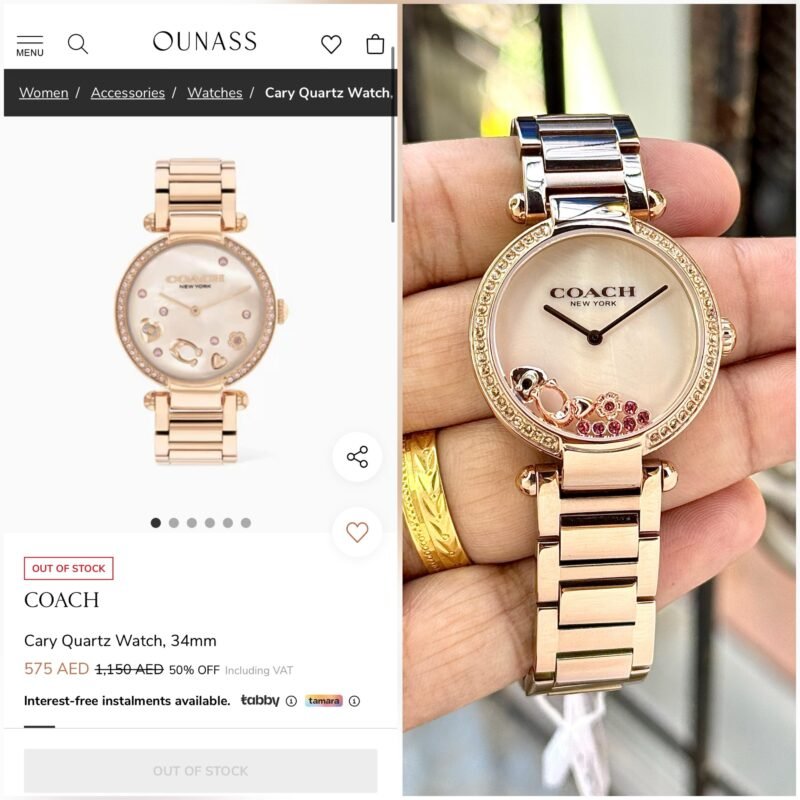 Coach Cary Quartz