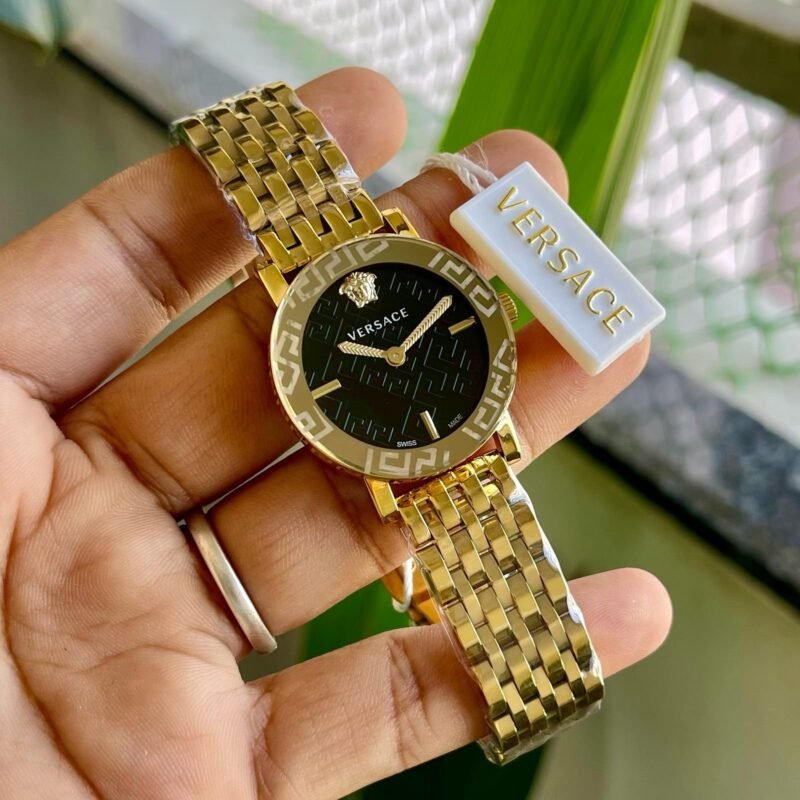 VERSACE VEU300521 GRECA BLACK DIAL