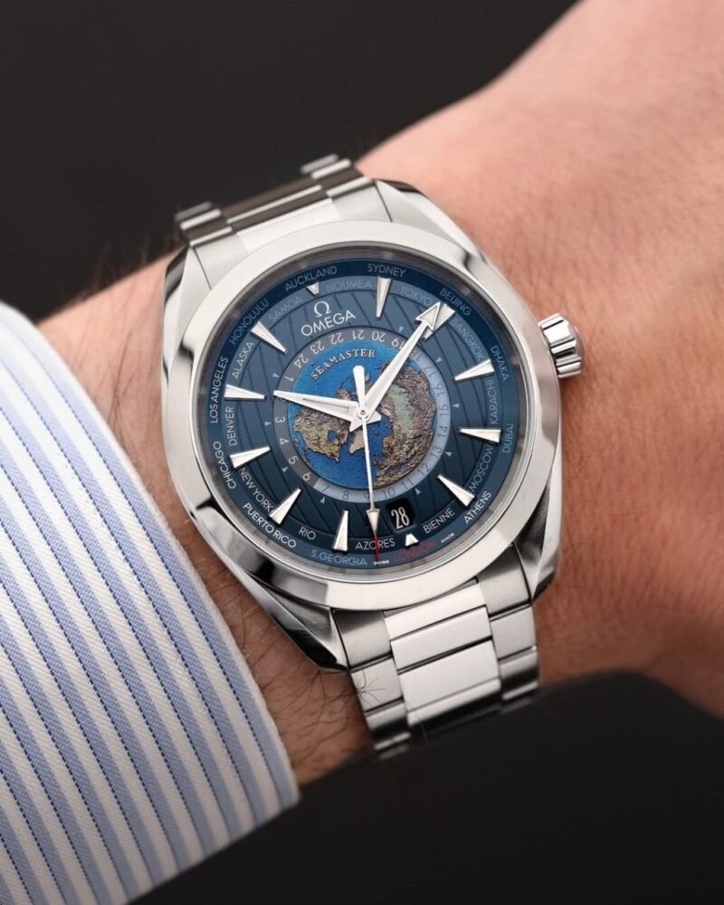 OMEGA AQUA TERRA WORLD TIMER AUTOMATIC