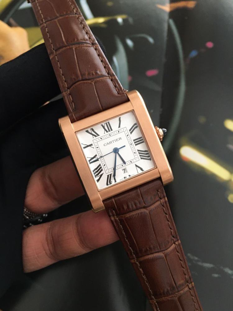 CARTIER TANK NORMALE ROSEGOLD