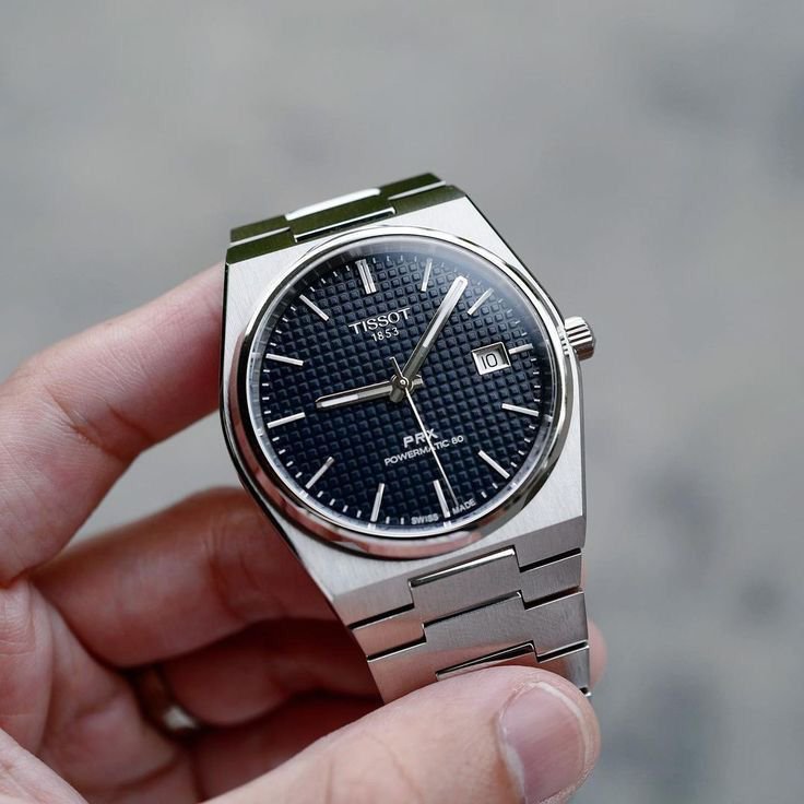 TISSOT PRX AUTOMATIC LIGHT BLUE DIAL