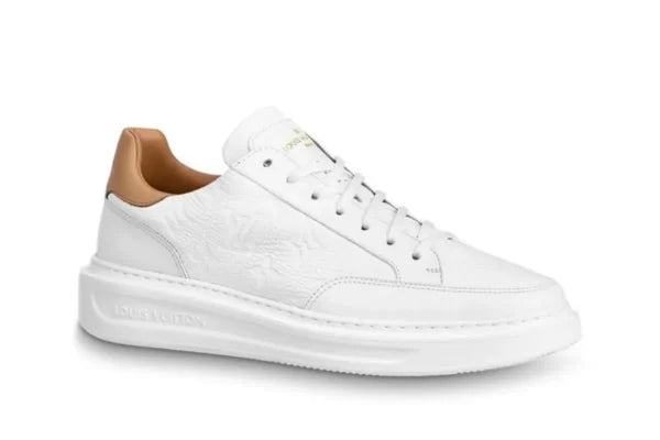 LV BEVERLY HILLS LOW TOP MONOGRAM WHITE