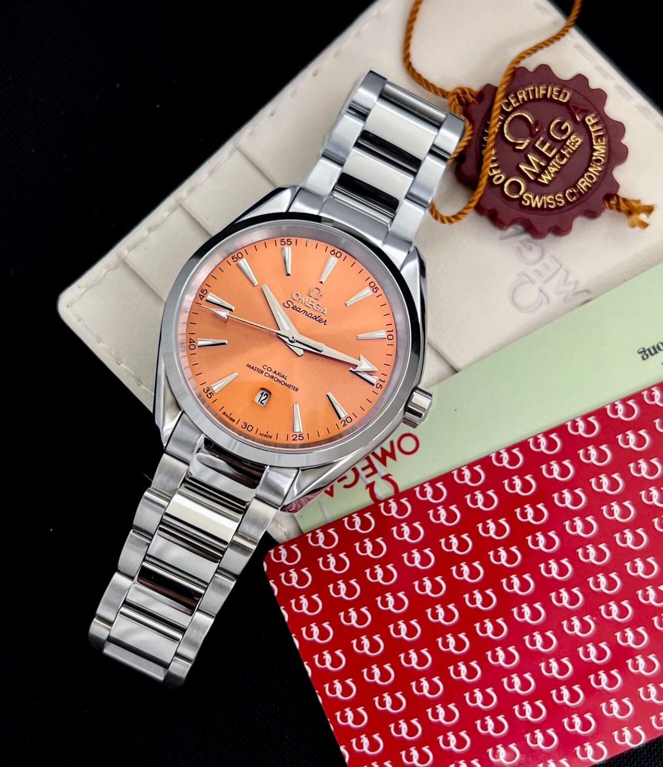 Omega AquaTerra Limited Edition Orange dial