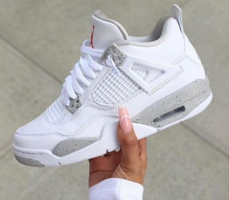 Air jordan retro 4 white oreo fix