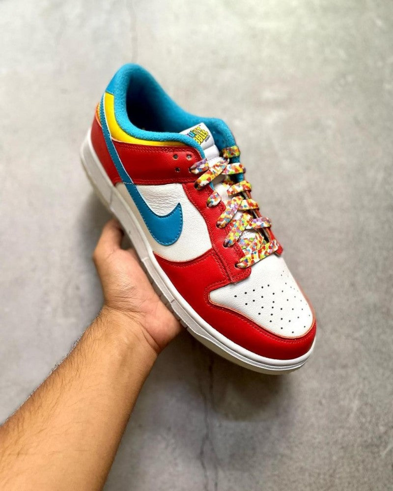 sb dunk low lebron fruity pebbles