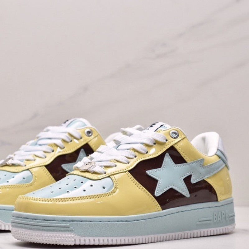 A Bathing Ape Bapesta Patent Leather
