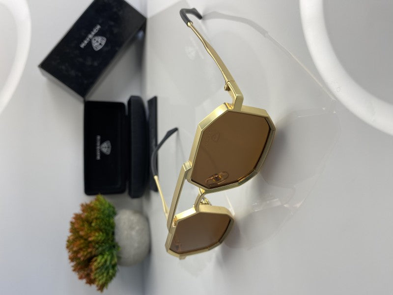 Maybach Hexagon Gold Brown