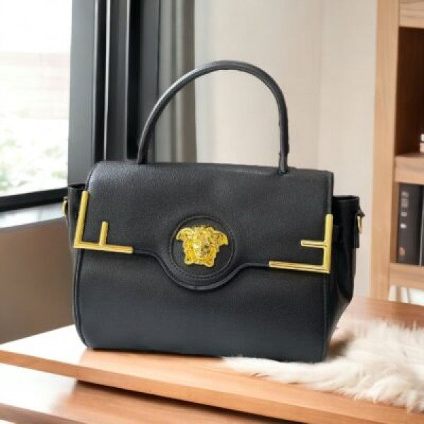 FENDACE LA MEDUSA BLACK WITH BOX BAG (FV 975)