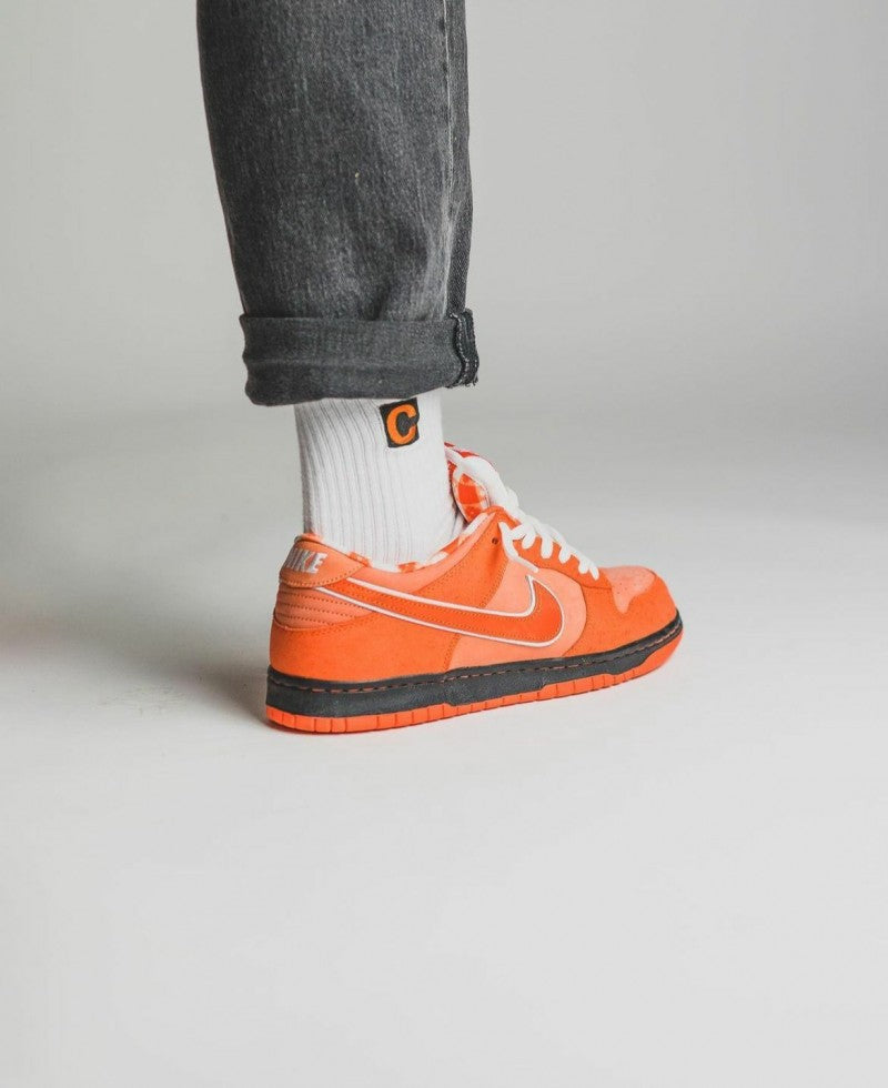 Nikee SB Dunk Low Orange Lobster With Band Fix