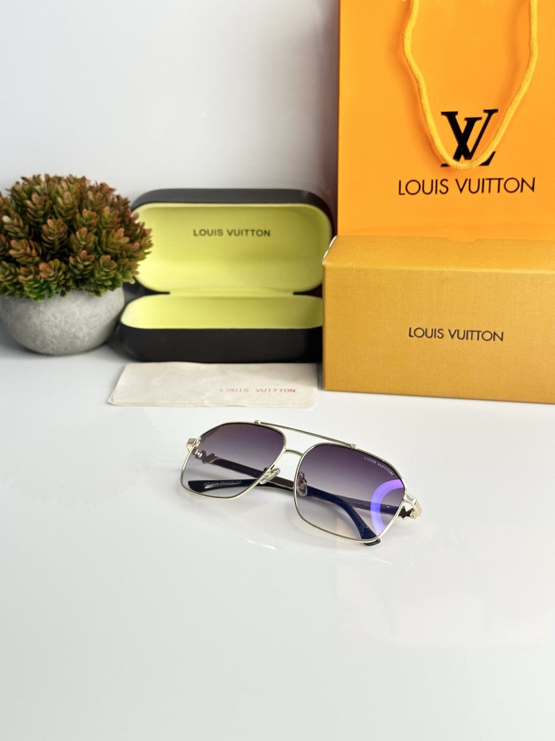 Louis Vuitton 1224 Gold Blue Revo