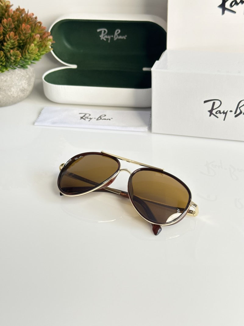 Rayban 4414 Gold Brown (GLASS)