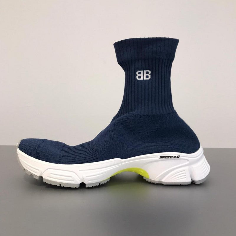 Balenciaga X Speed 3 0 Sneaker blue