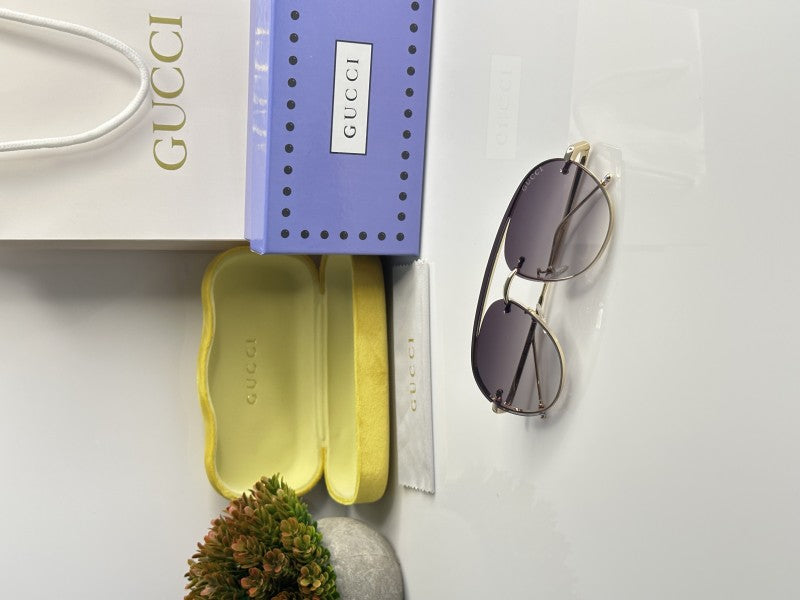 Gucci 149 Gold Black Shaded