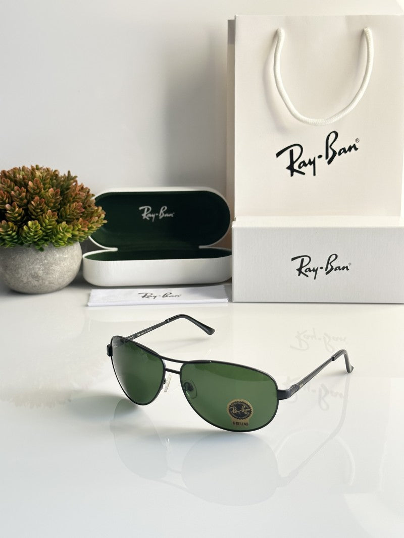 Rayban 3342 Black Green (GLASS)