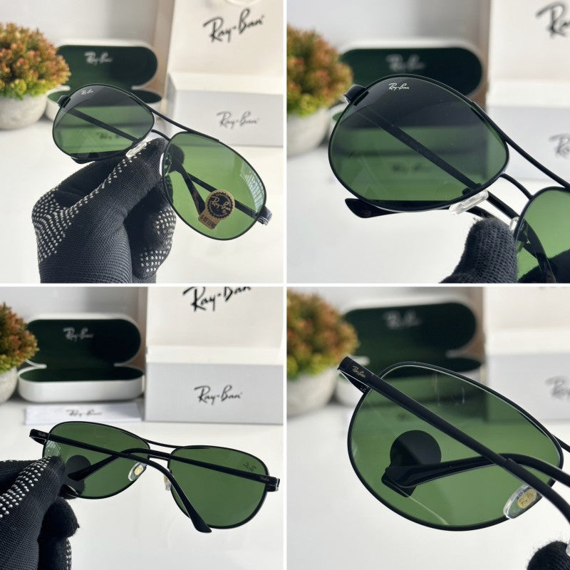 Rayban 3342 Black Green (GLASS)