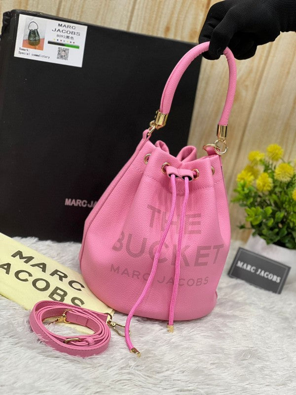 MJ BUCKET PINK PRIMUIM BAG WITH BOX (MJ 1144)