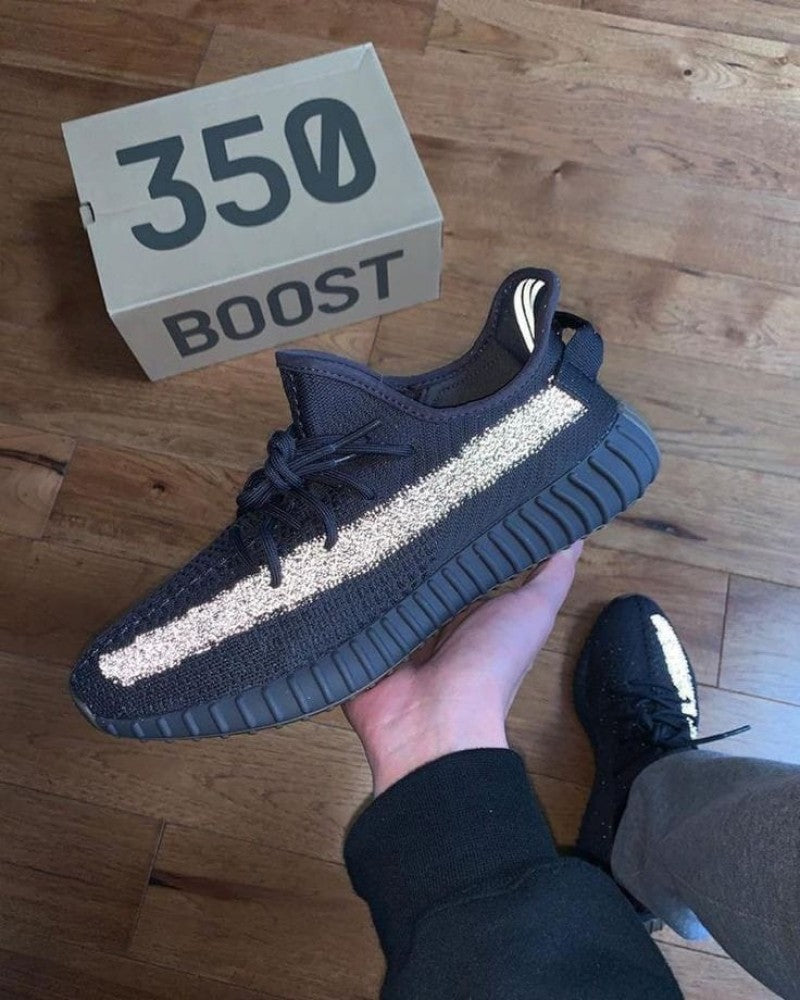 Adidass Yeezy 350 Black Cinder Reflective