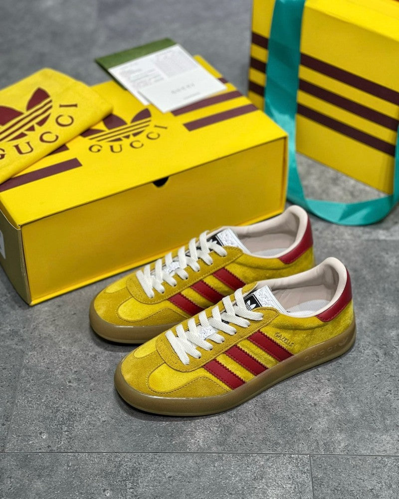 adida s x Gucci gazelle sneakers Yellow