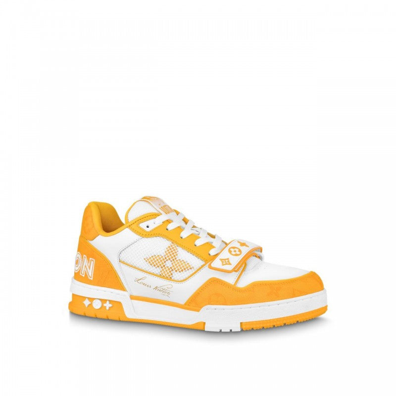 Louis Vuitton Lv Trainer Yellow White