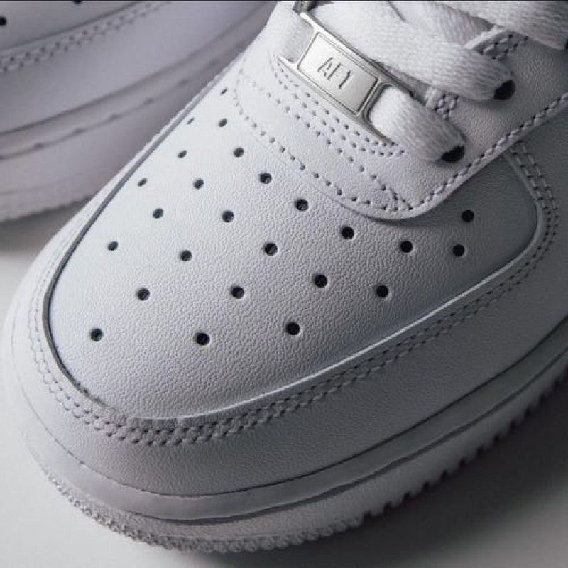 Nik Airforce 1 first leather ua mens with bag keychain bottle lace