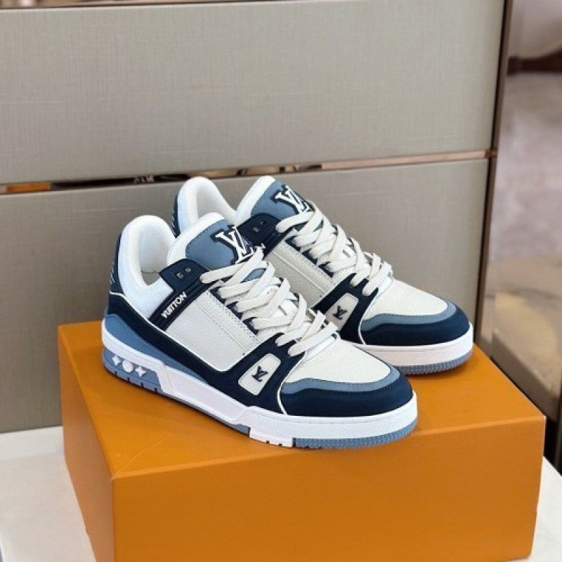 Louiss Vuitton LV STREET STYLE TRAINER SNEAKER BLUE