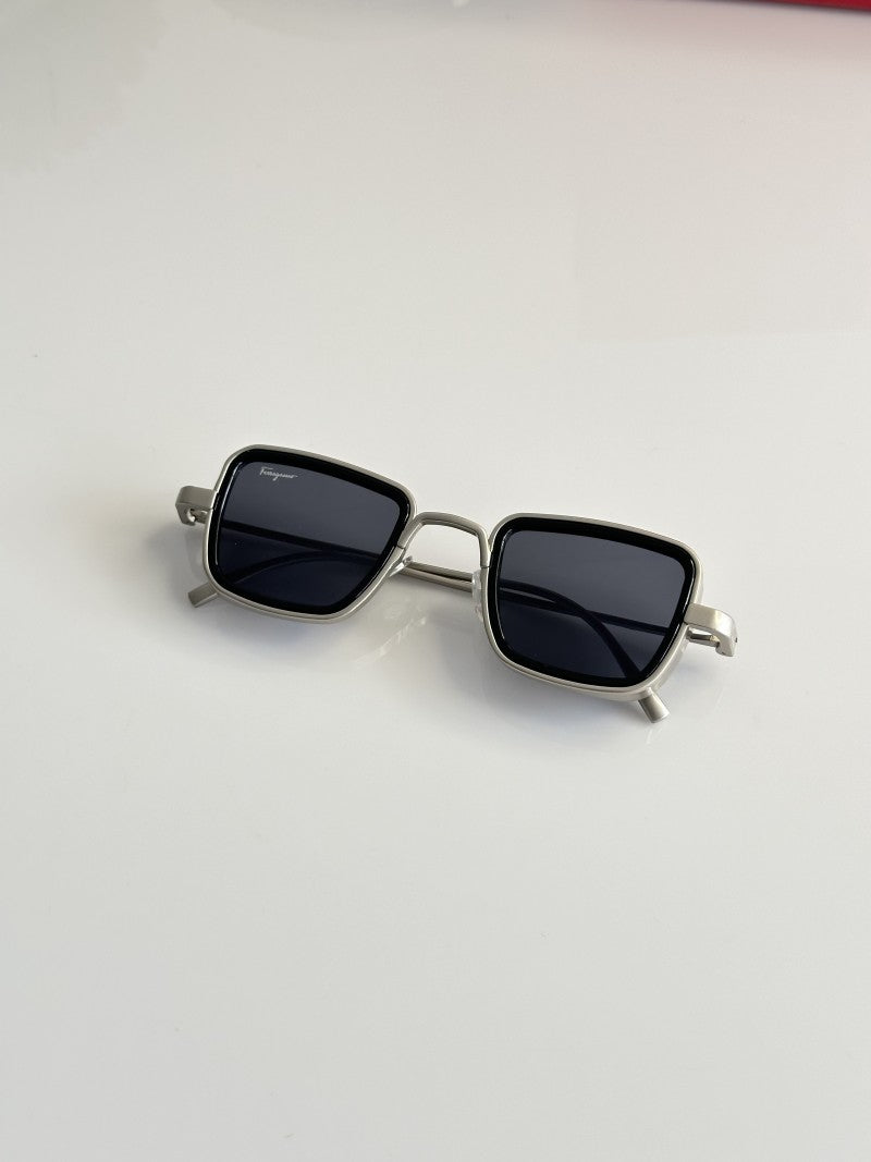 Salvatore Ferragamo 3919 Silver Black