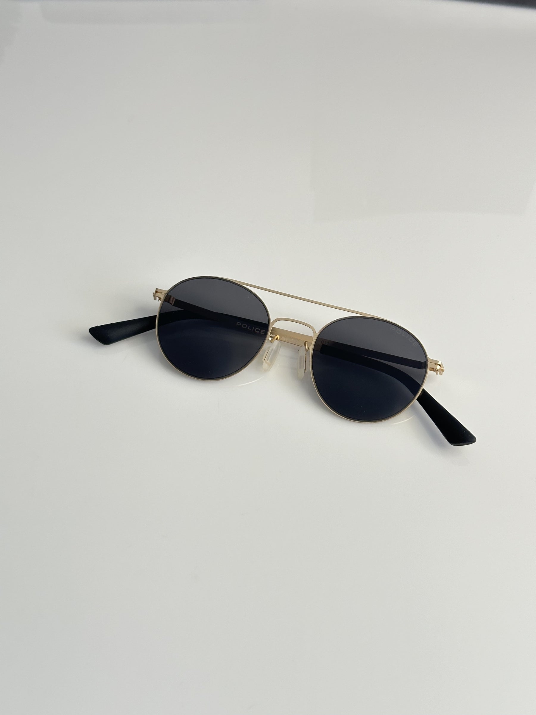 Police 011 Gold Black