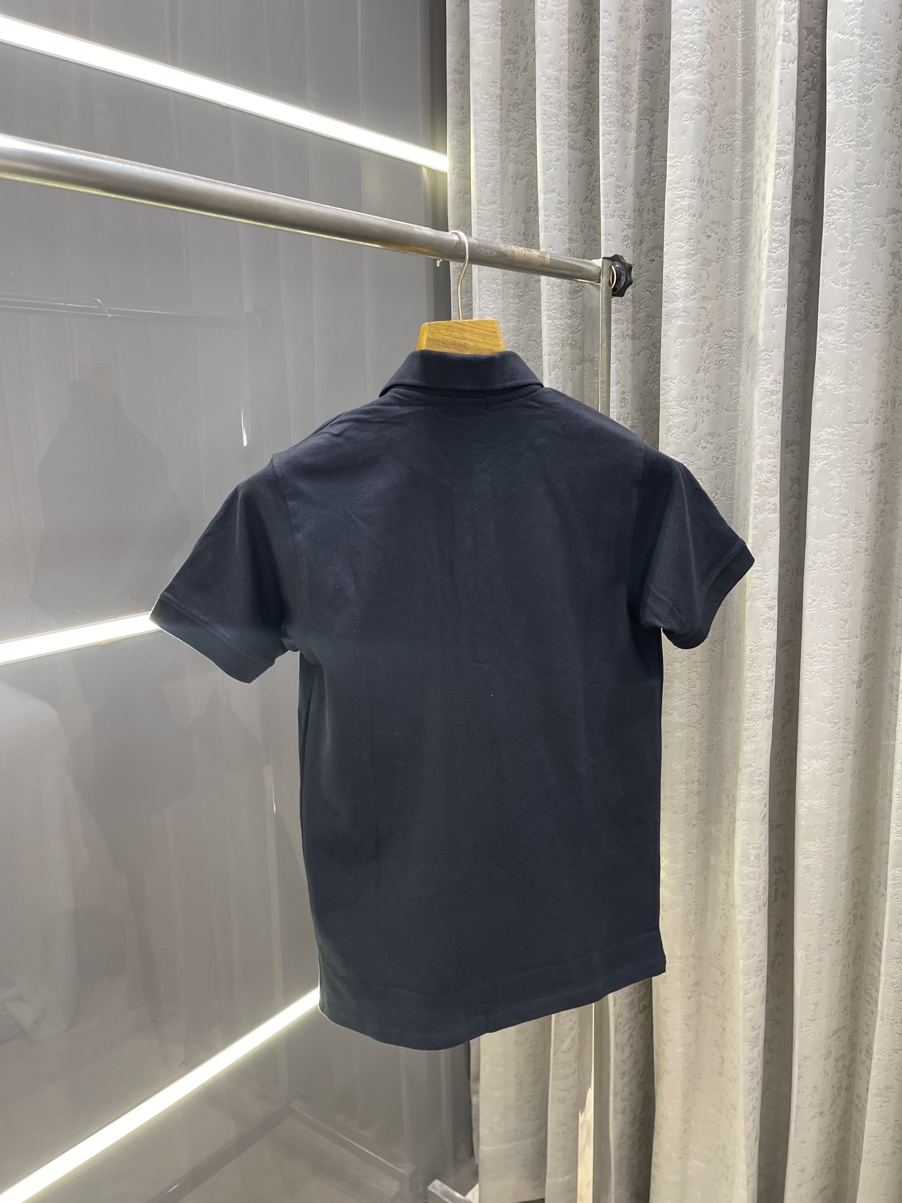 BOSS BLACK PRINTED PREMIUM POLO T-SHIRT