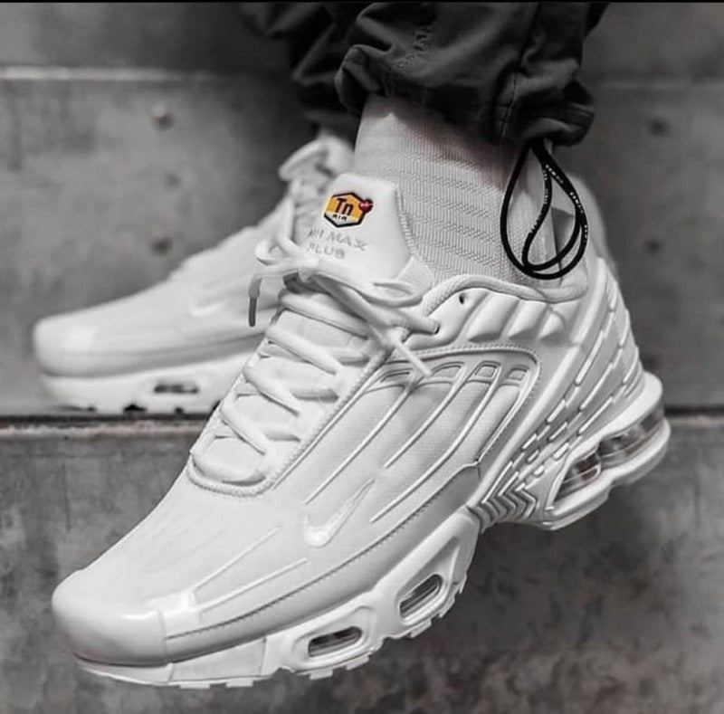 Air max plus 3 "triple white"