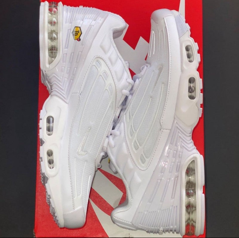 Air max plus 3 "triple white"