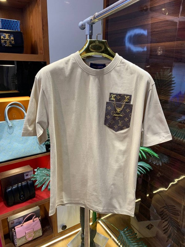 LOUIS VUITTON POCKET LOGO OVERSIZED PREMIUM TEES