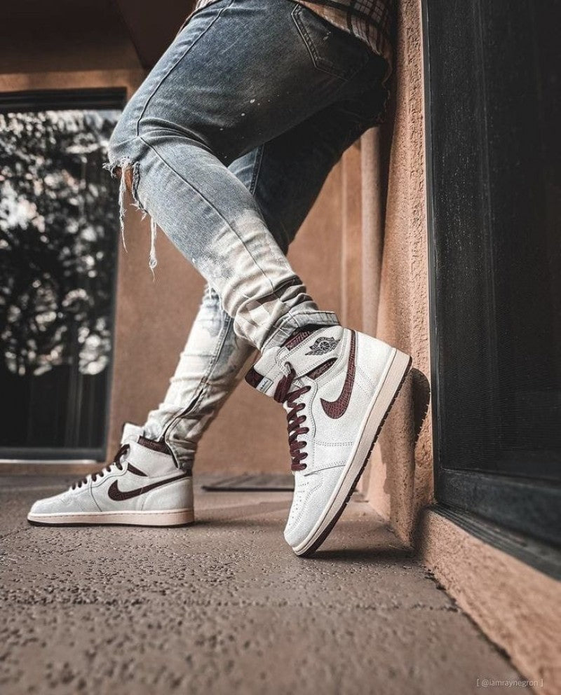 Air jordan retro 1 maniere Semi Ua With Og open box Fix(077