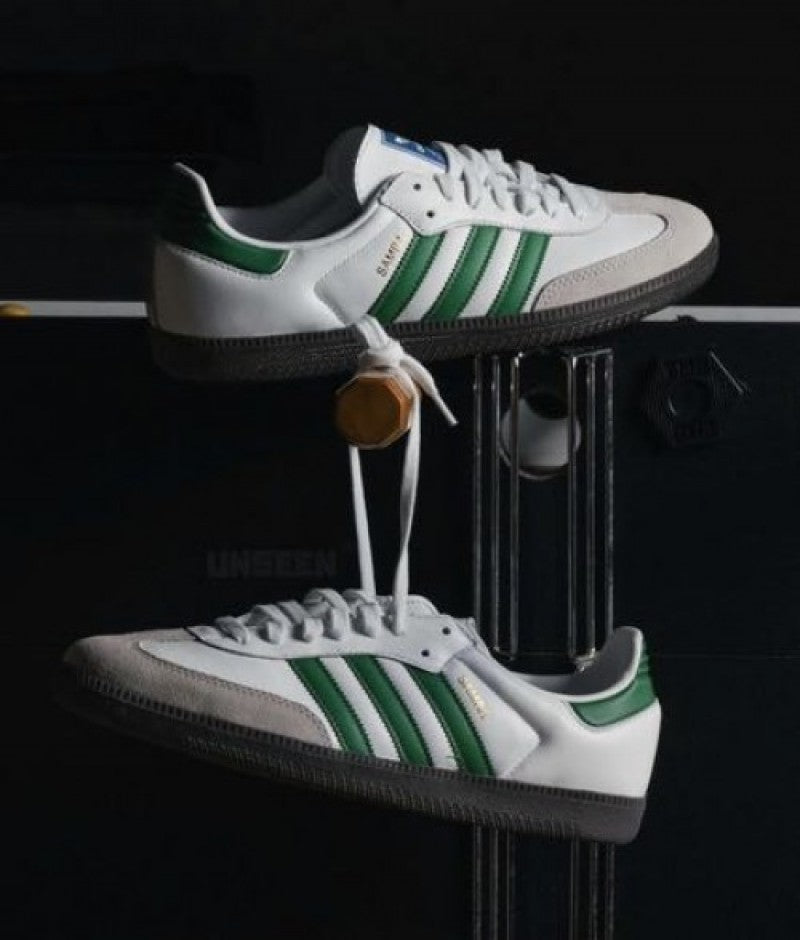 Adidas Samba White Green Women Sneakers Fixx