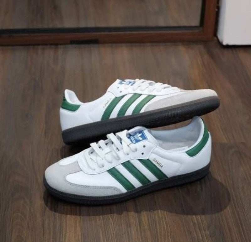 Adidas Samba White Green Women Sneakers Fixx