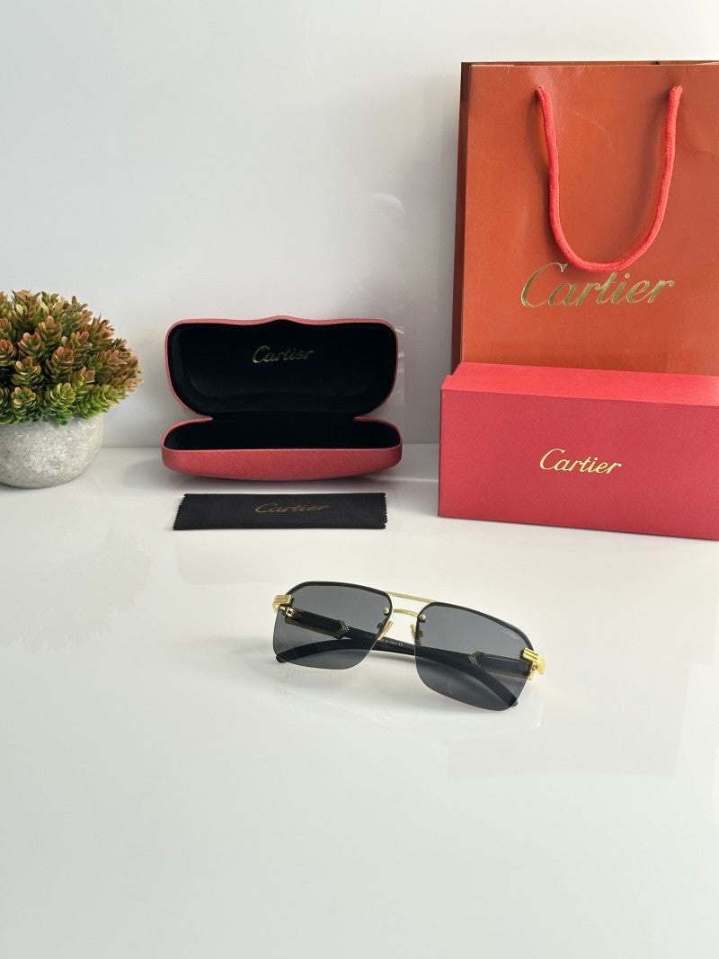 Cartier 694 Gold Black