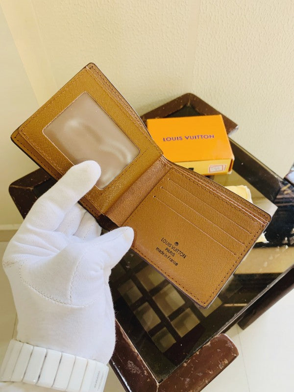 69 LV LOUIS VUITTO PRINTED PREMIUM QUALITY WALLET FULL KIT