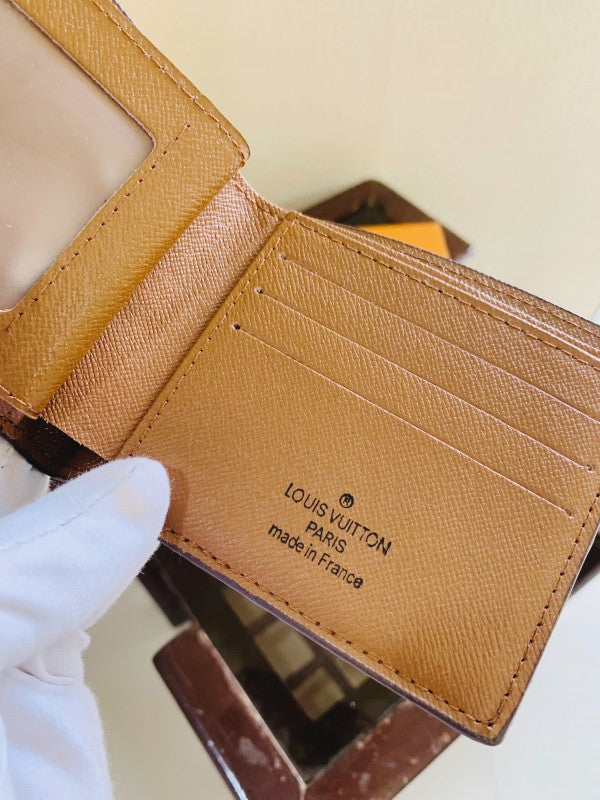 69 LV LOUIS VUITTO PRINTED PREMIUM QUALITY WALLET FULL KIT