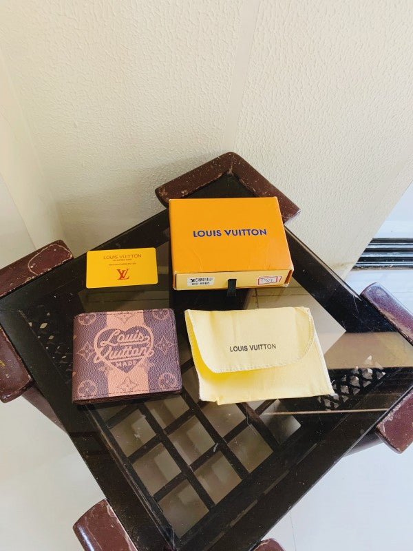 69 LV LOUIS VUITTO PRINTED PREMIUM QUALITY WALLET FULL KIT
