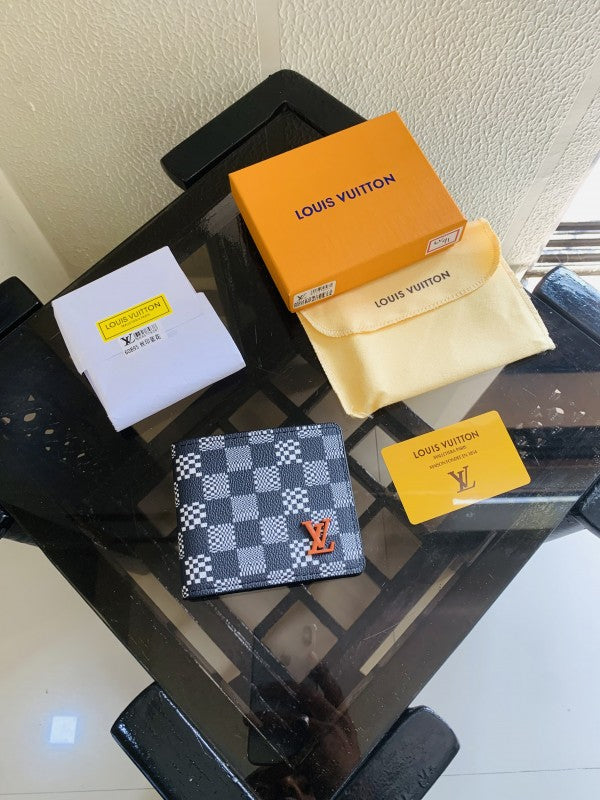 91 LV LOUIS VUITTO PRINTED PREMIUM QUALITY WALLET WITH BOX