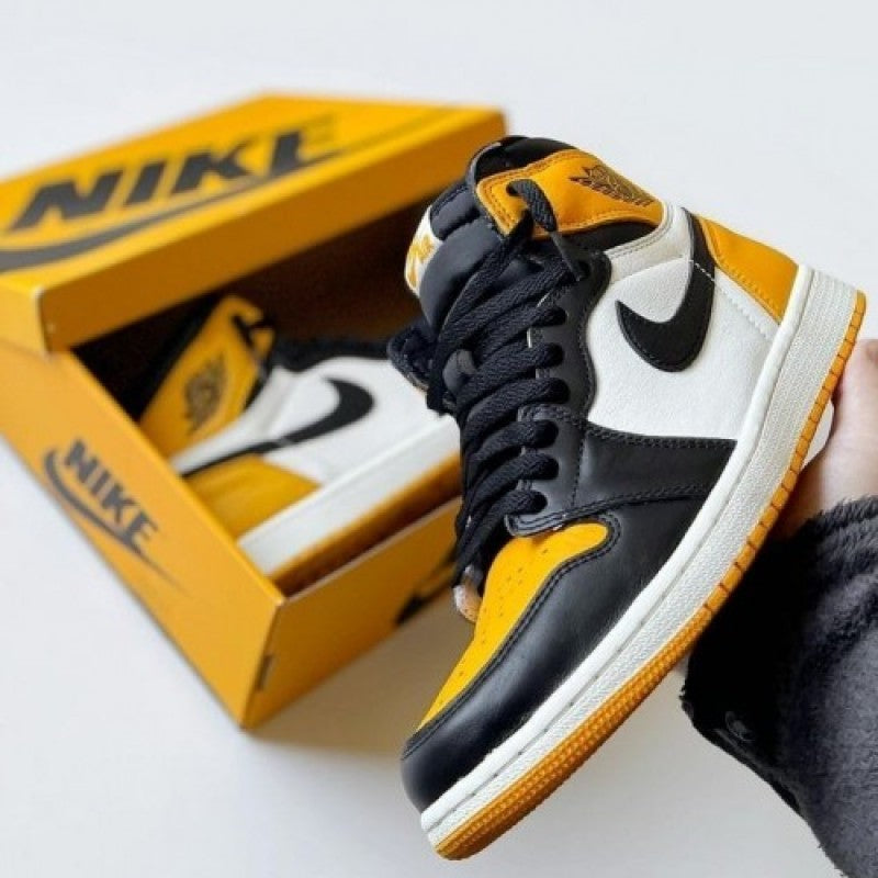 Nikee Air Jordan Retro 1 High Taxi Semi UA