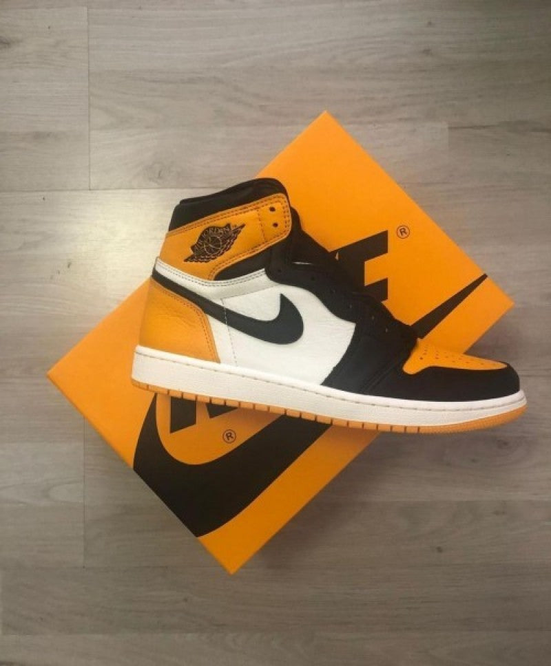 Nikee Air Jordan Retro 1 High Taxi Semi UA