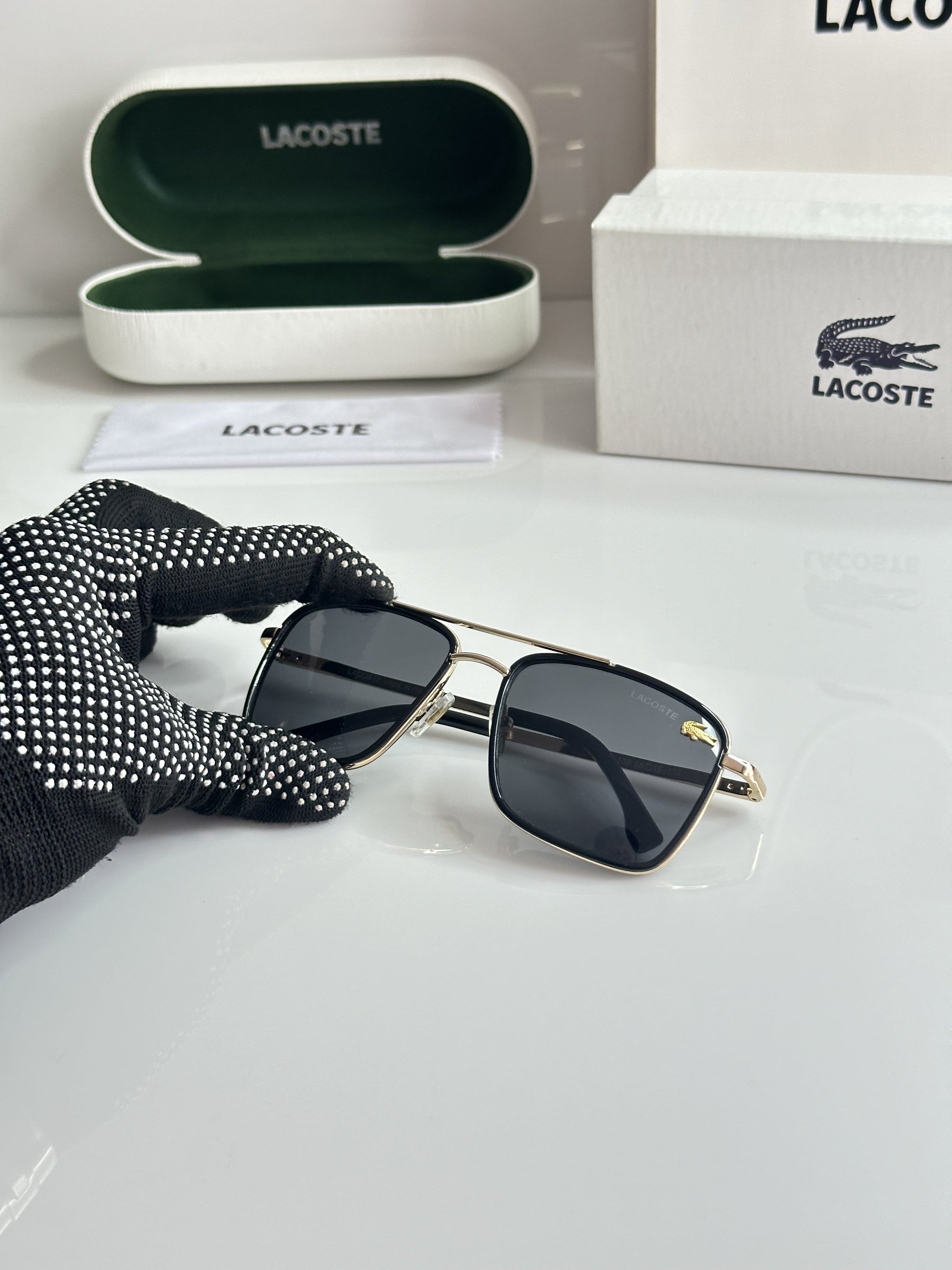 Lacoste 138 Gold Black