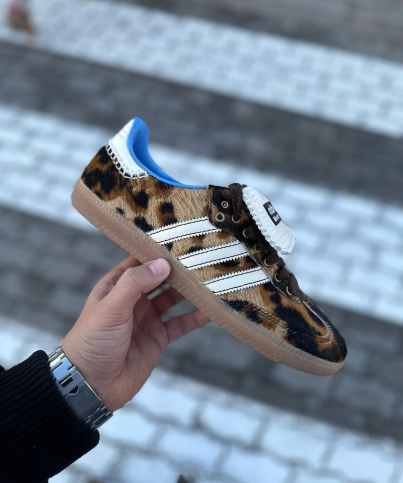 Adidaas Samba Nylon Wales bonner Dark Brown