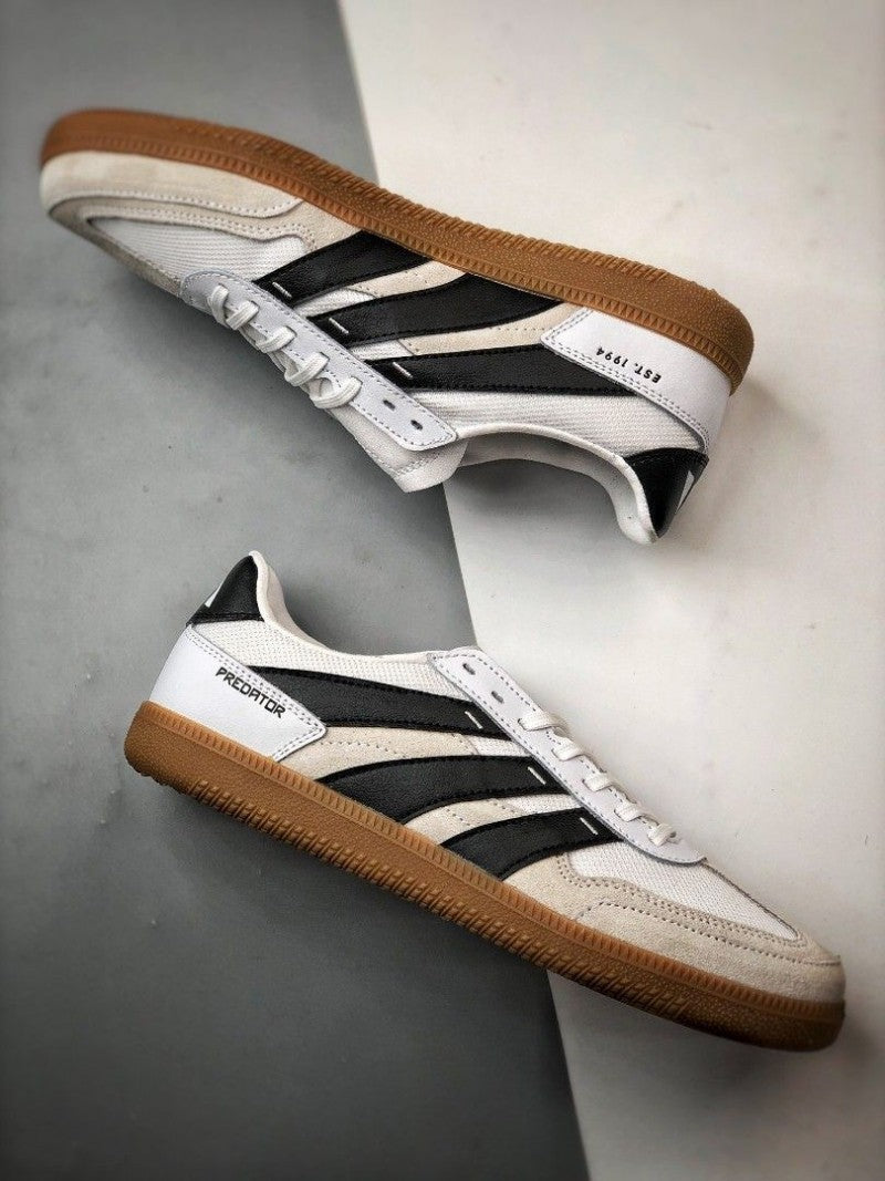 Adidass Predator Freestyle Football Boots White Black