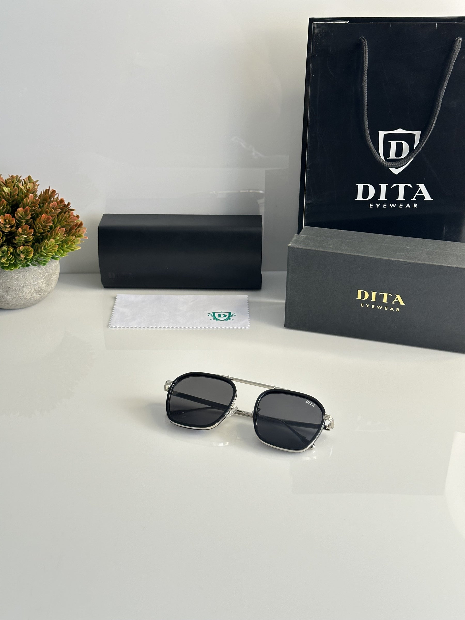 Dita 3161 Silver Black