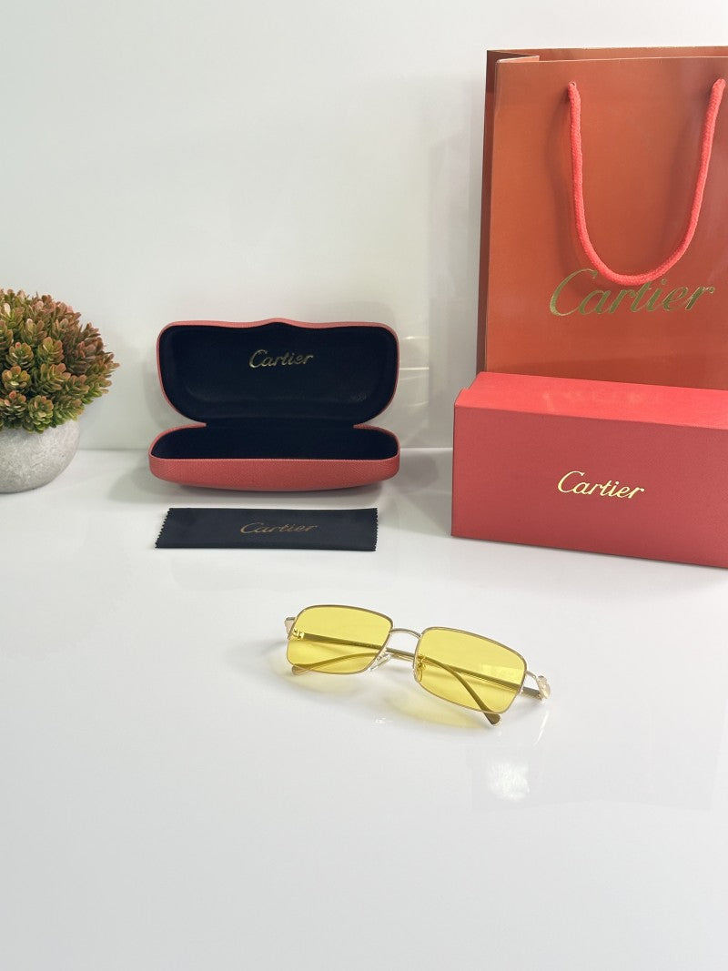 Cartier 0130 Gold Yellow