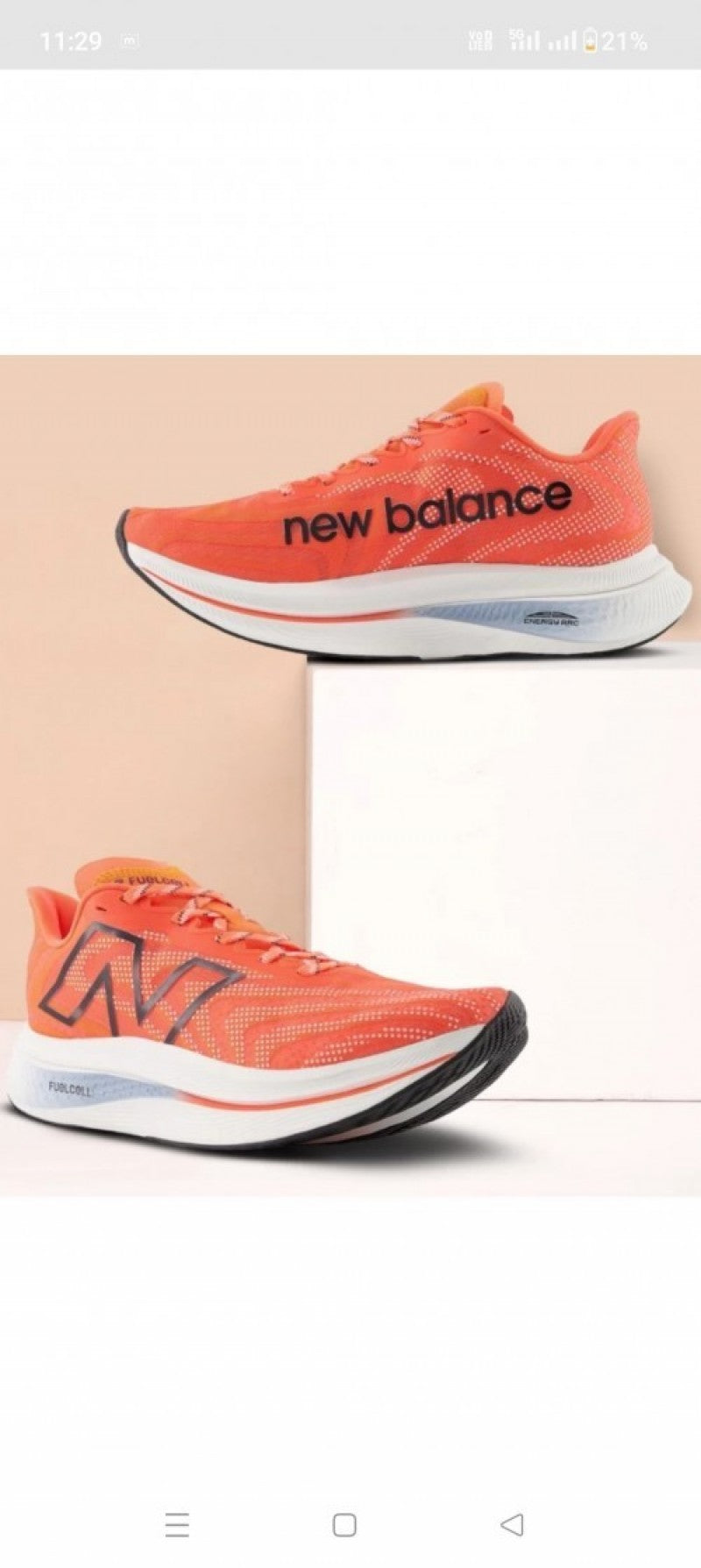 new balance fuel cell super comp trainer v 2 ORANGE