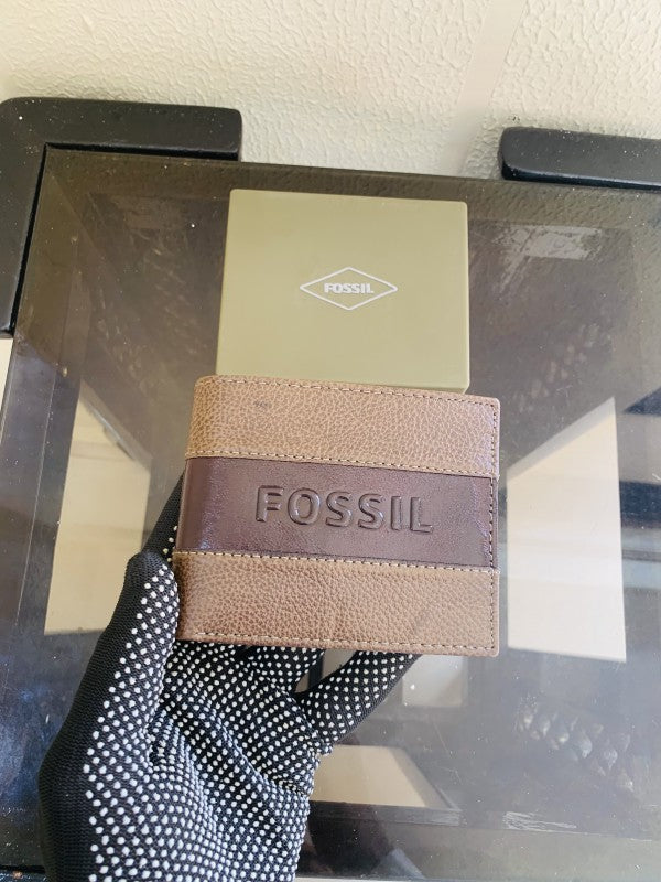 13 FOSSI L PRINTED PREMIUM QUALITY WALLET WITH BOX